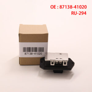 Blower Motor fan Resistor | 87138-41020 | 8713841020 | RU294
