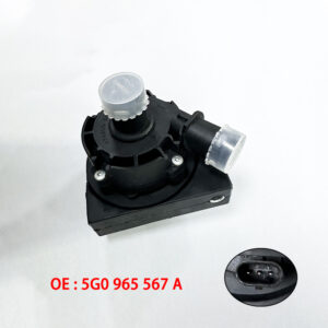 Engine Addition Cooling Auxiliary Water Pump | 5G0965567A | 2Q0965567 | 5Q0965567G