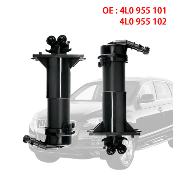 Left Right Headlight Washer | Lift Cylinder Spray Nozzle Jet | 4L0955101 | 4L0955102