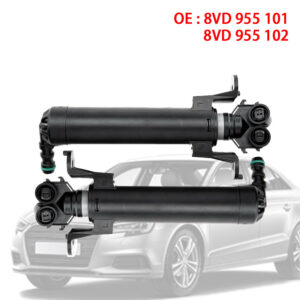 Left Right Headlight Washer | Lift Cylinder Spray Nozzle Jet | 8VD955101 | 8VD955102