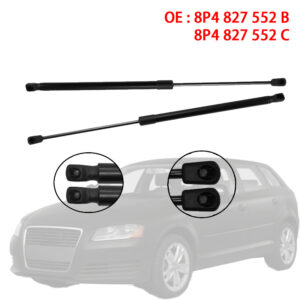 Rear Tailgate Boot | Gas Struts Liftgate | With Power Gate Gas Springs | 8P4827552B | 8P4827552C