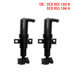 Left Right Headlight Washer | Lift Cylinder Spray Nozzle Jet | 3C0955103A | 3C0955104A
