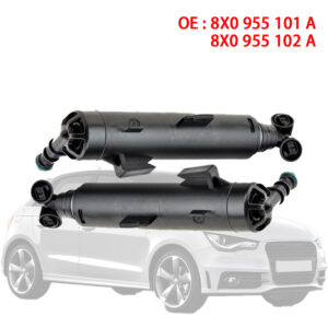 Left Right Headlight Washer | Lift Cylinder | Spray Nozzle Jet | 8X0955101A | 8X0955102A