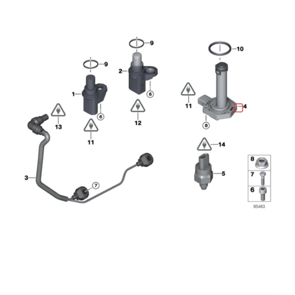 Engine Oil Level Sensor | 12617607909